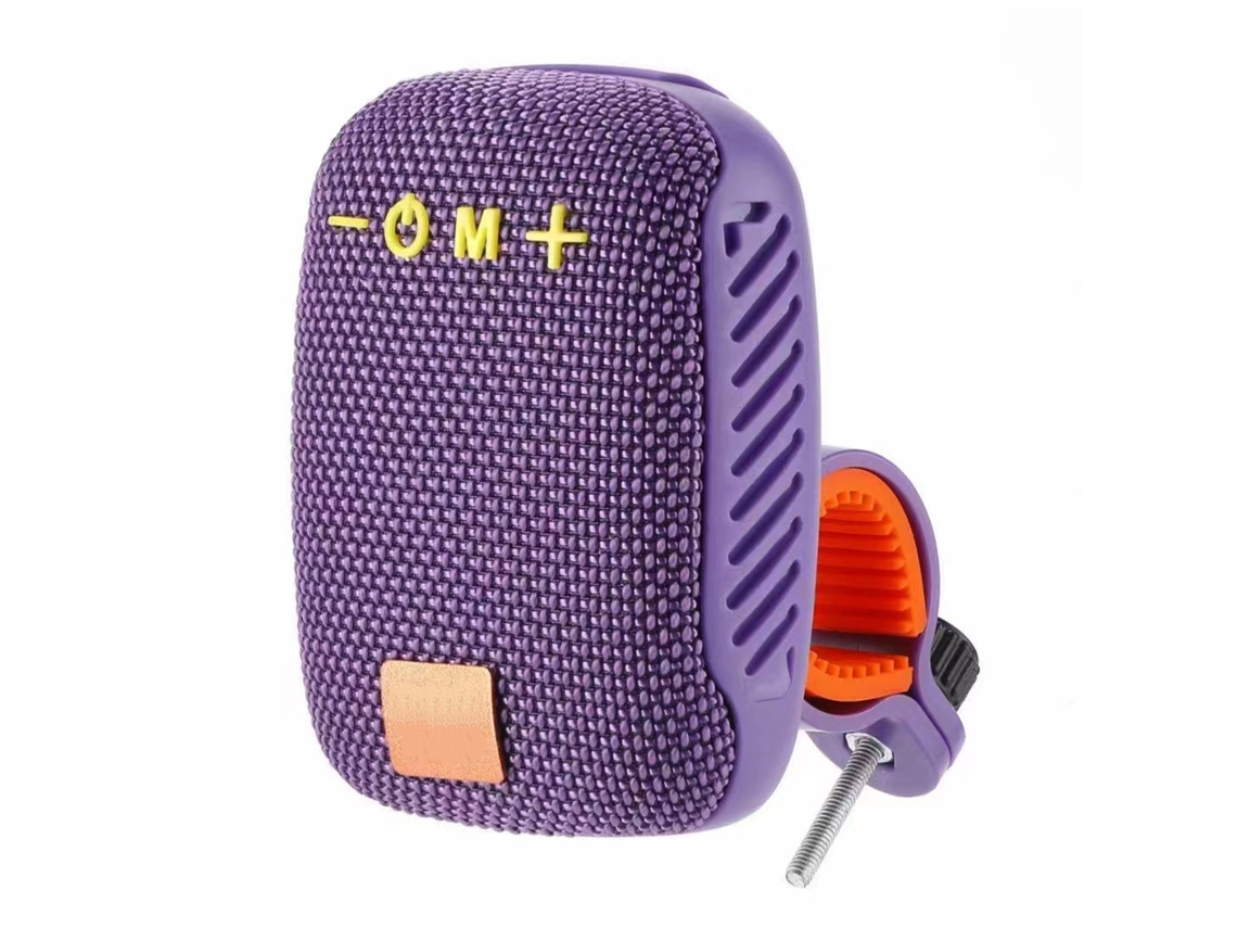 Altavoz Bluetooth Para Ciclismo Al Aire Libre Con Graves Potentes Portátil Tg392 Con Soporte Fijo, Inserción De Tarjeta Y Tws