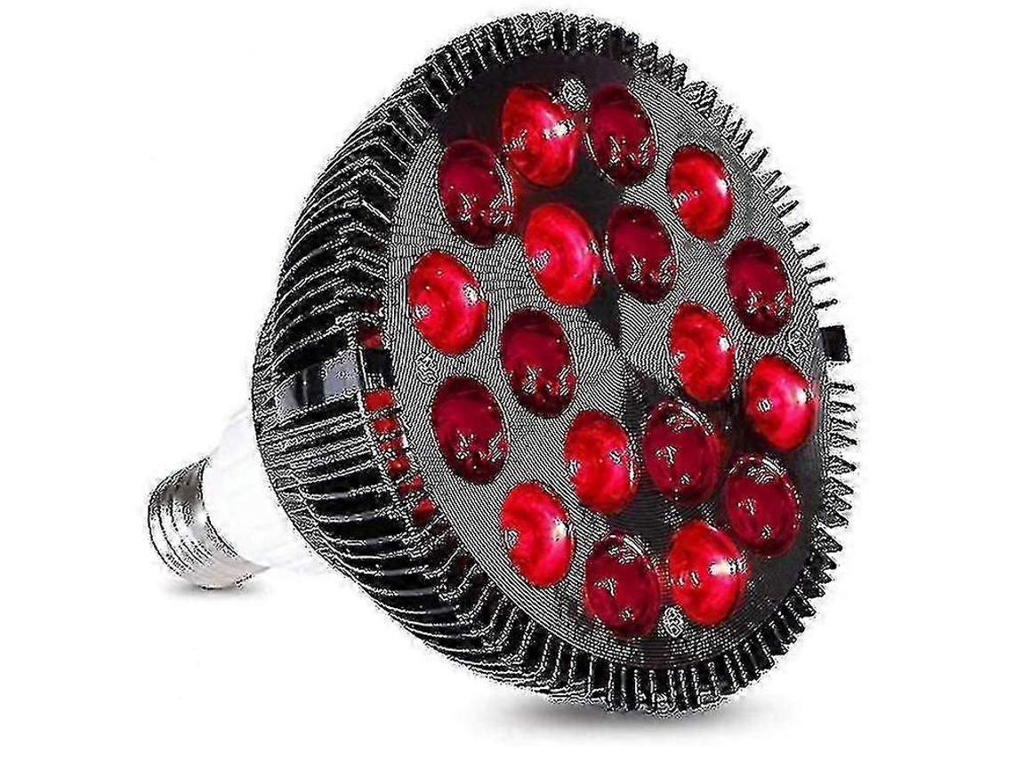 Lámpara de tratamiento de luz roja, equipo de tratamiento de luz infrarroja de 36 W y 18 LED, luz roja de 660 nm y 850 nm