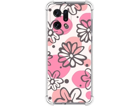 Carcasa para Oppo Find X5 5G TUMUNDOSMARTPHONE Dibujos Antigolpes Flores 09 Multicolor