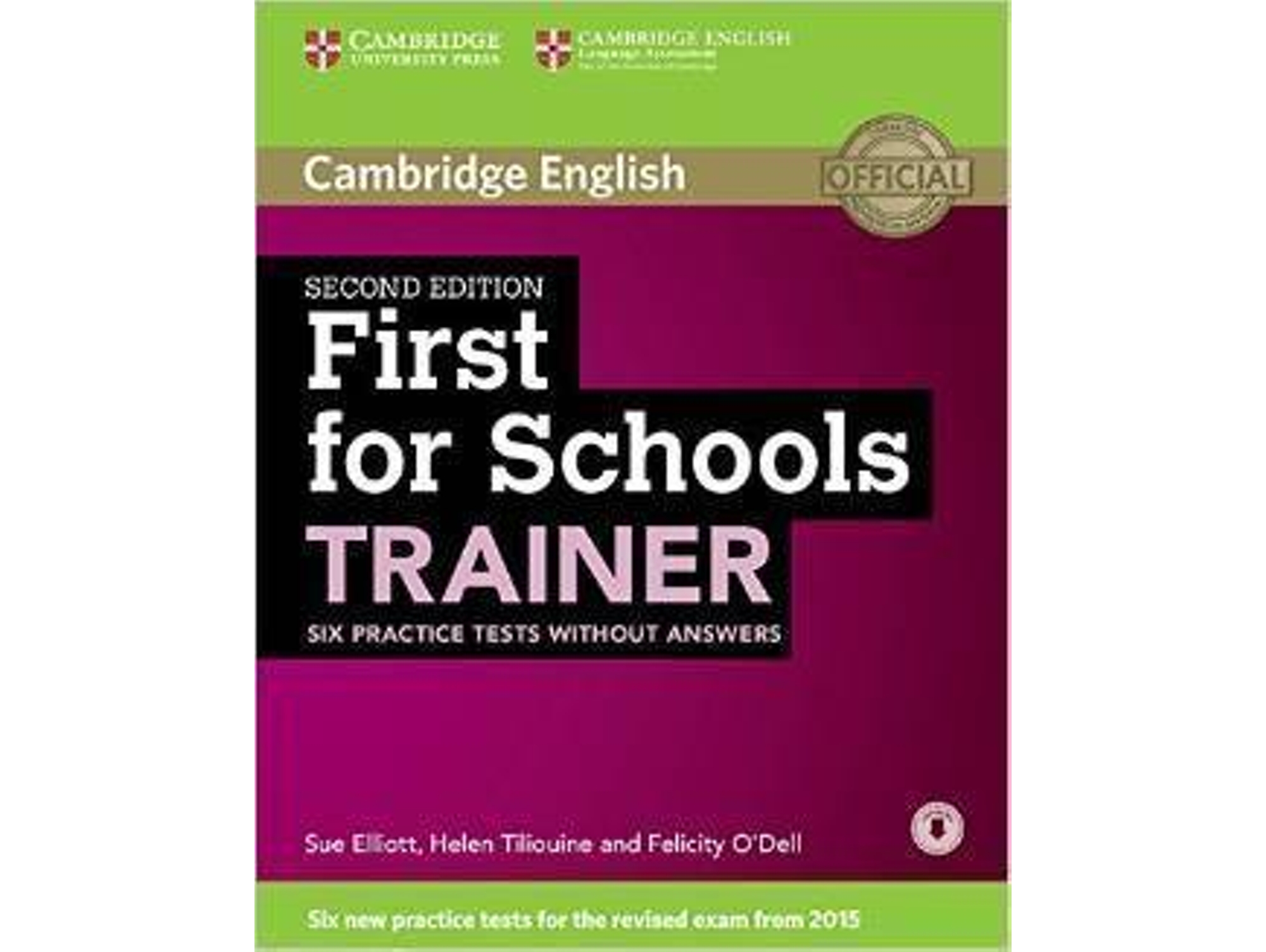 Libro First For Schools Trainer Bk Pack 2ªed (Inglés)