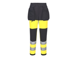 Pantalón Alta Visibilidad Mujer Clase 1 Elástico Eco Wx2 Amarillo/negro / 34
