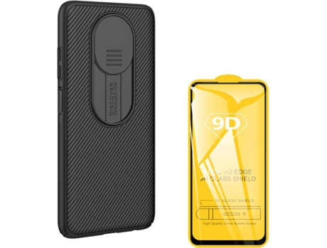 Carcasa y Protector Xiaomi Redmi Note 9T Nillkin Camshield Negro