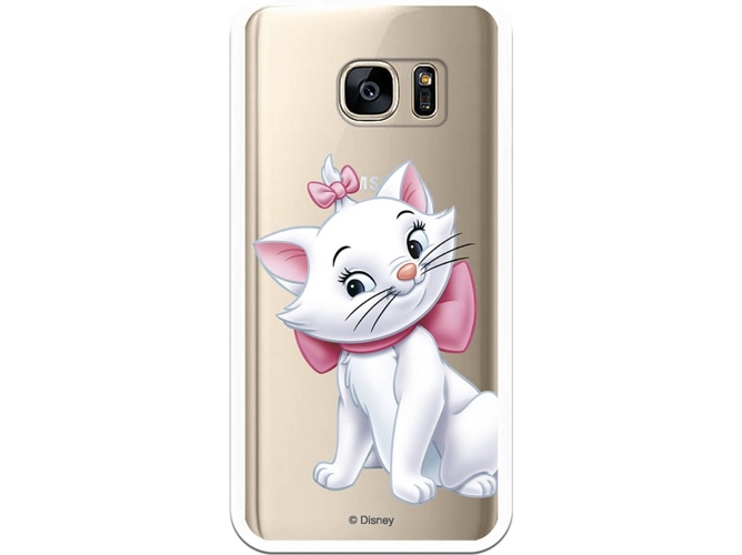 Carcasa Samsung Galaxy S7 DISNEY Aristogatos Marie Gris