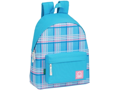 Mochila Kidinn SAFTA Benetton tartan