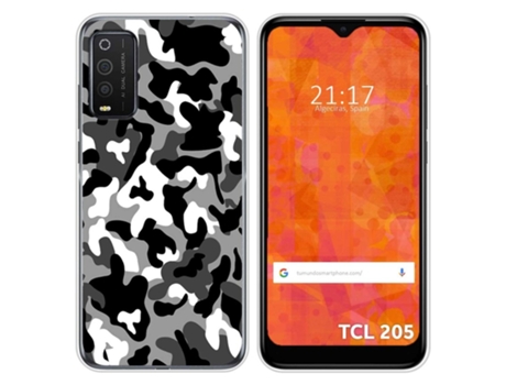 Carcasa TCL 205 TUMUNDOSMARTPHONE Dibujos Multicolor