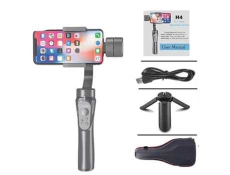 Gimbal SLOWMOOSE 3 Ejes para Smartphone / Action Go Pro