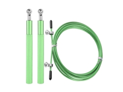 Urbannova-cuerda Para Saltar Con Mango De Aleación De Aluminio Ajustable, Cable De Salto Rápido, Equipo De Entrenamiento Deportivo (verde)