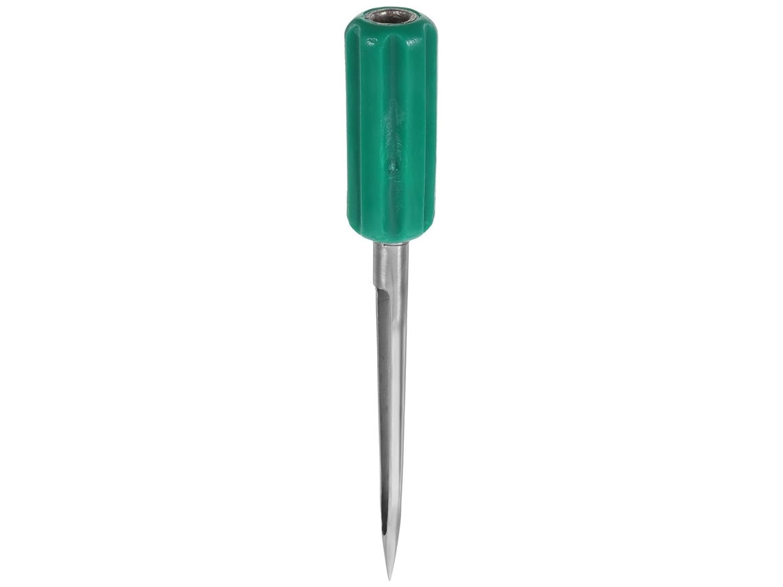 Amostrador De Solo Em Aço Inoxidável Com Cabo De Plástico E Sonda Reutilizável.