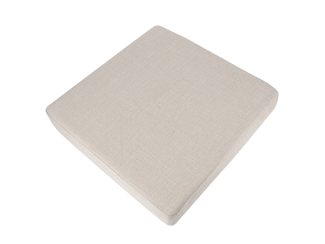 Conjunto de yoga cuadrado de meditación lavable beige 40x40x6cm
