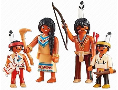 PLAYMOBIL 6322 Familia india