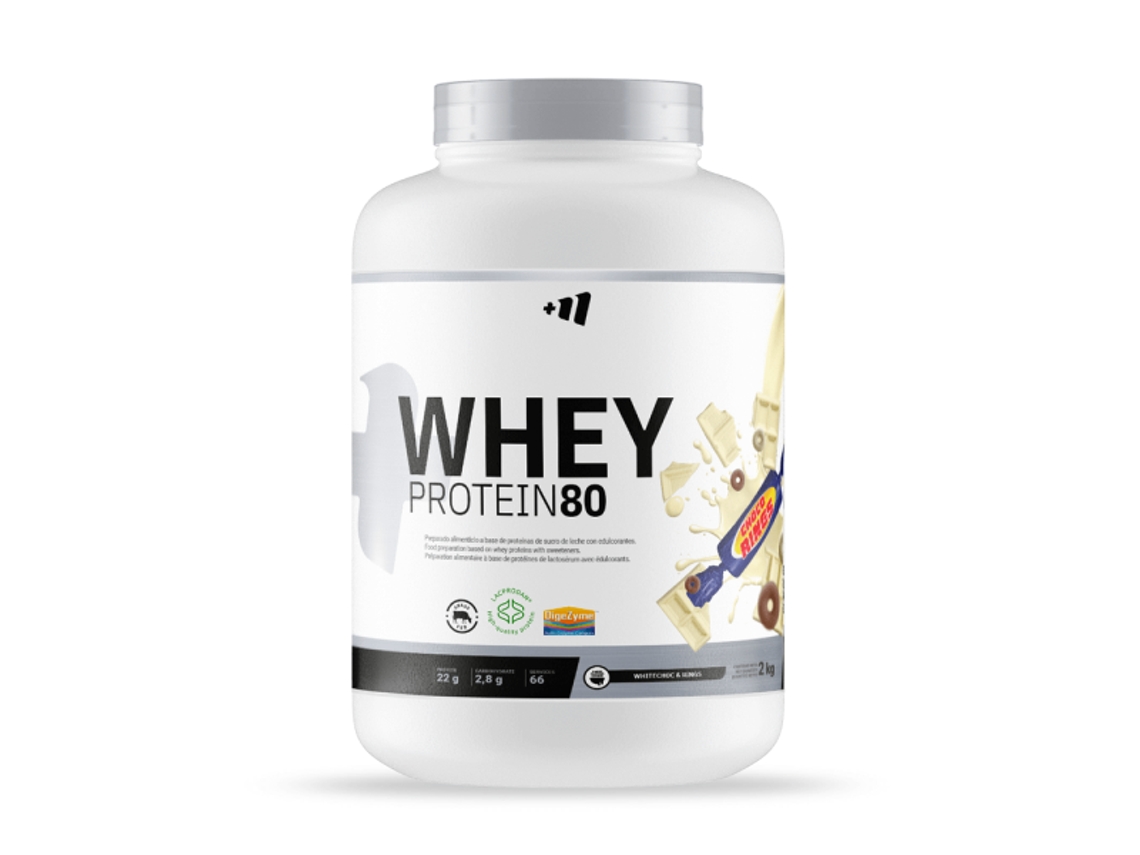Whey Protein80 - 2 Kg Chocolate Blanco Con Choco Rings Masmusculo