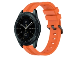 Correa de silicona cóncava a rayas para Samsung Galaxy Watch de 42 mm y 20 mm.