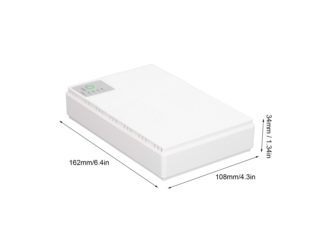 2026dz-mini Ups Batería De Reserva 8800mah 5v 9v 12v 15v 24v Poe Para Cámara Router Suministro De Energía Ininterrumpida Plug Eu