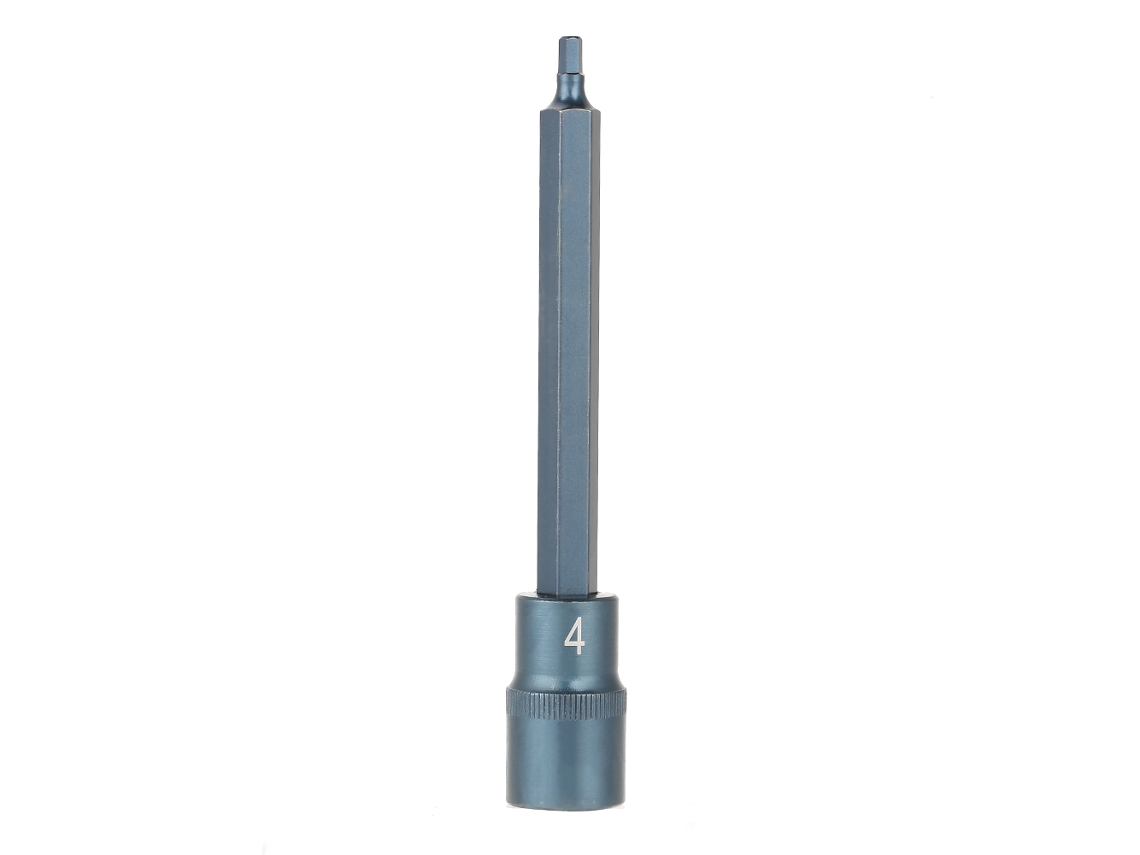 Adaptador De Llave Hexagonal H4 De 1/2" (150 Mm) Para Destornillador Eléctrico Con Conector De Llave