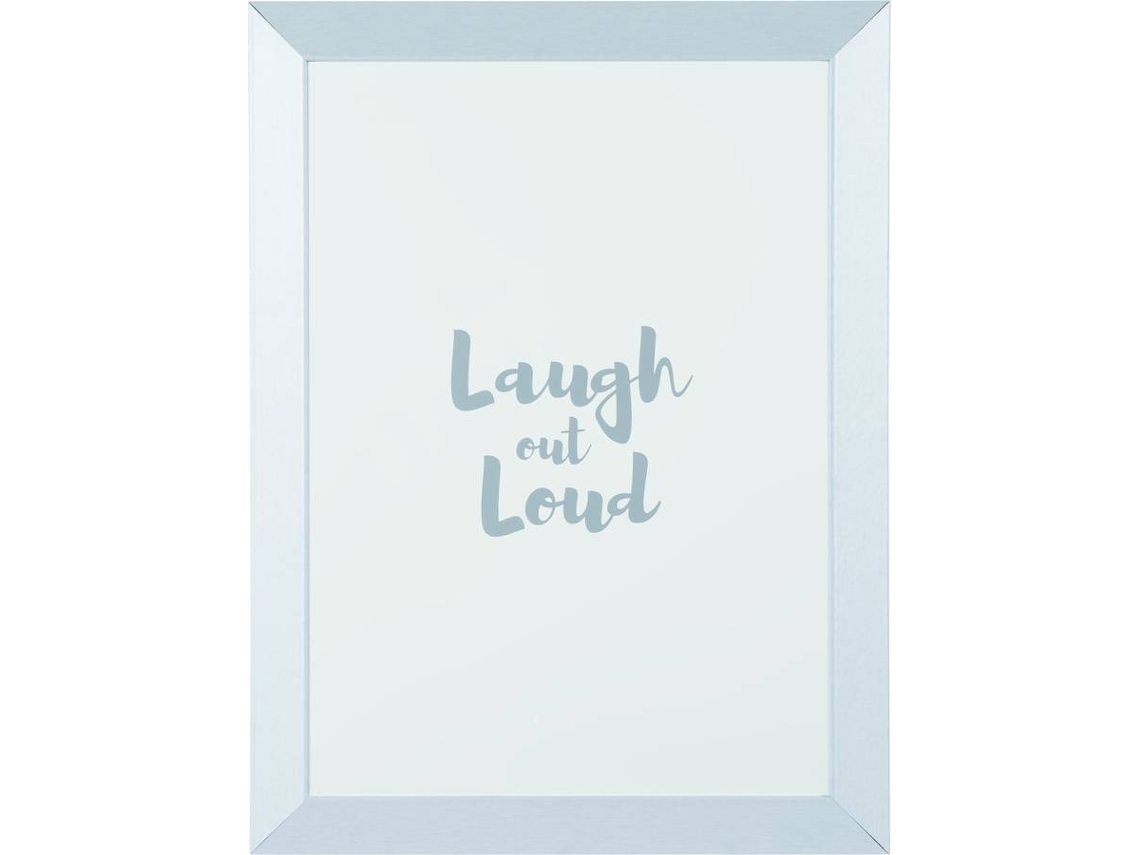 Pizarra BI-OFFICE Kamashi Silver con Frase (45x60 cm - Magnético: Sí)