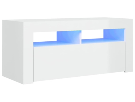 Mueble para la televisión VIDAXL Blanco Madera contrachapada (90x35x40 cm)