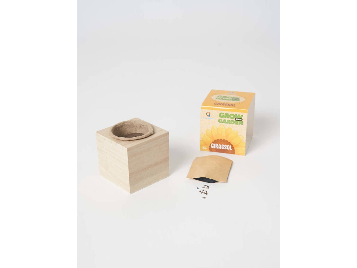 Kit de Ciencia AMBARSCIENCE Grow your Garden - Girasoles (Edad Minima: 3 años)