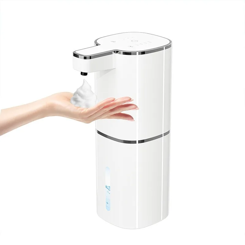 Dispensador De Jabón Automático (espumante) De 420 Ml, Sin Contacto, Recargable Por Usb-c