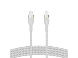 BELKIN Flex Lightning-Usb-C 15W 2M Mfi. Certificado. Blanco Caa011Bt2Mwh