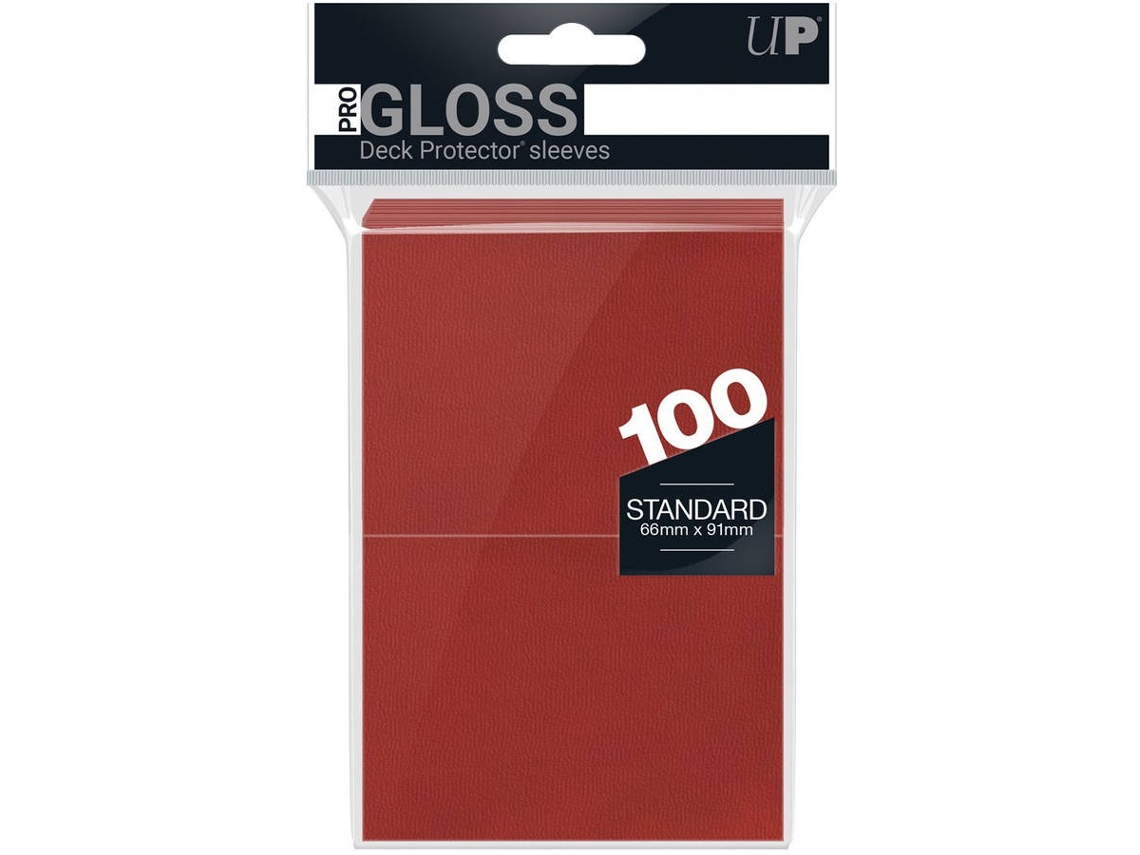 Fundas ULTRA PRO Upr Solid Sleeves Standard (100) - Red
