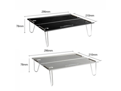 Mesa Plegable Portátil Para Camping, Picnic Y Barbacoa, Resistente Al Calor, Ligera Y Fácil De Transportar.