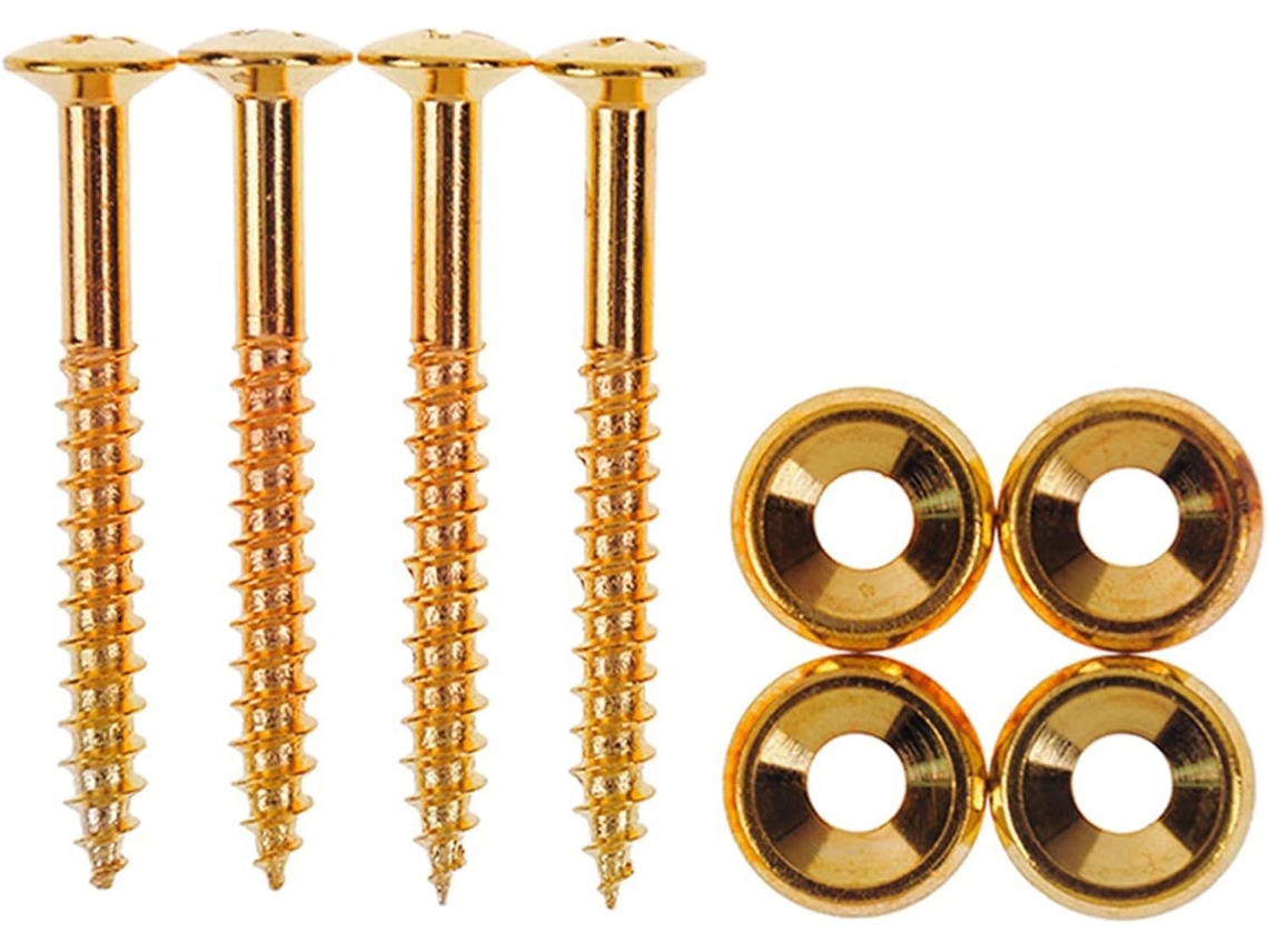 Pcs Guitar Neck Joint Bushings Set Tornillos De Montaje Del Mástil Guitarra Ferrules Para Bajo Con Tuercas Conexión