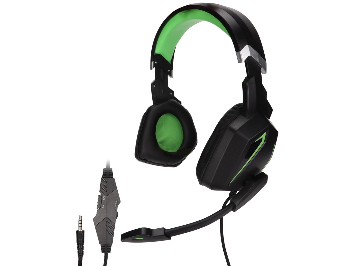 Auriculares Supraaurales Para Videojuegos Con Micrófono, Cancelación De Ruido Y Control De Volumen Para Ps4 Y Xbox Switch.
