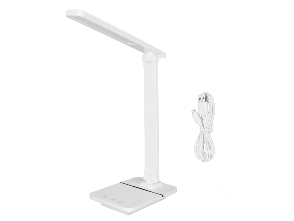 Lámpara De Escritorio Led Con Protección Ocular, 3 Modos De Iluminación, Control Táctil Y Ajuste De Ángulo.