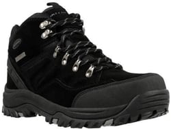 Zapatillas SKECHERS Cuero de Gamuza Hombre (43 - Negro)