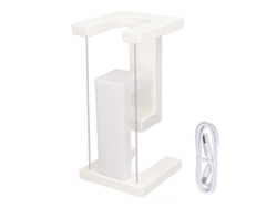 Yncm2026-lámpara De Escritorio Con Levitación Magnética Led 3 Niveles Control Táctil Para Dormitorio Oficina Decoración Regalo Blanco