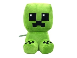 Peluche Creeper Sentado, Verde - 1 Unidad