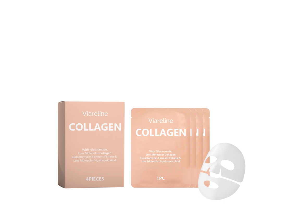 Mascarilla facial hidratante con colágeno