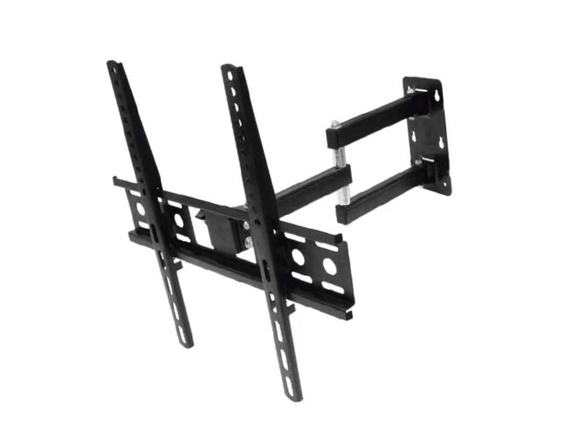 Soporte De Pared Para Tv, Telescópico Giratorio De Hierro, Económico Y Con Alta Capacidad De Carga.
