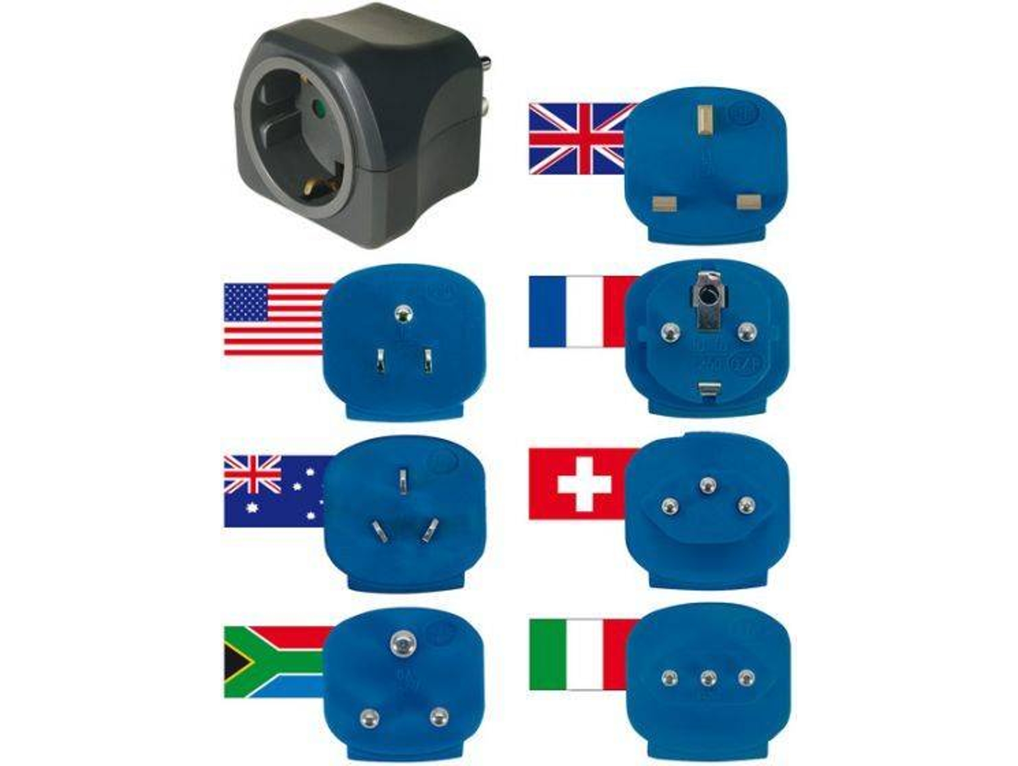 Adaptador de Viaje BRENNENSTUHL