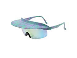 Gafas deportivas graduadas Csyy con visera (color pistola, lentes amarillas)