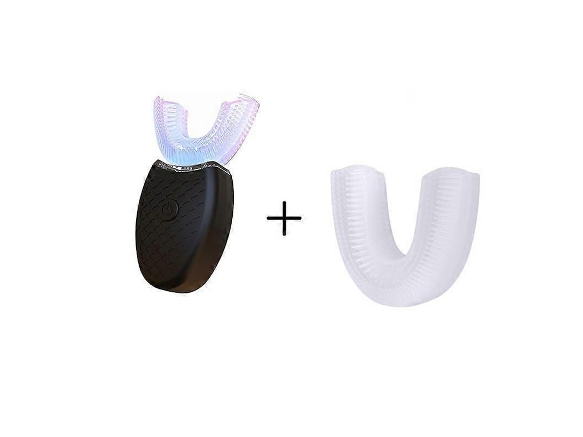 Escova De Dentes Elétrica Sônica Inteligente Tipo U Com Cabeça De Silicone De 360 ​​graus, Carregamento Automático Usb E À Prova D'água.
