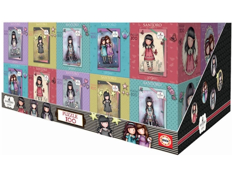 Puzzle EDUCA Educa Santoro Caja con Puzzle 48 DIS 30 (Edad Mínima: 3 Años - 48 Piezas)