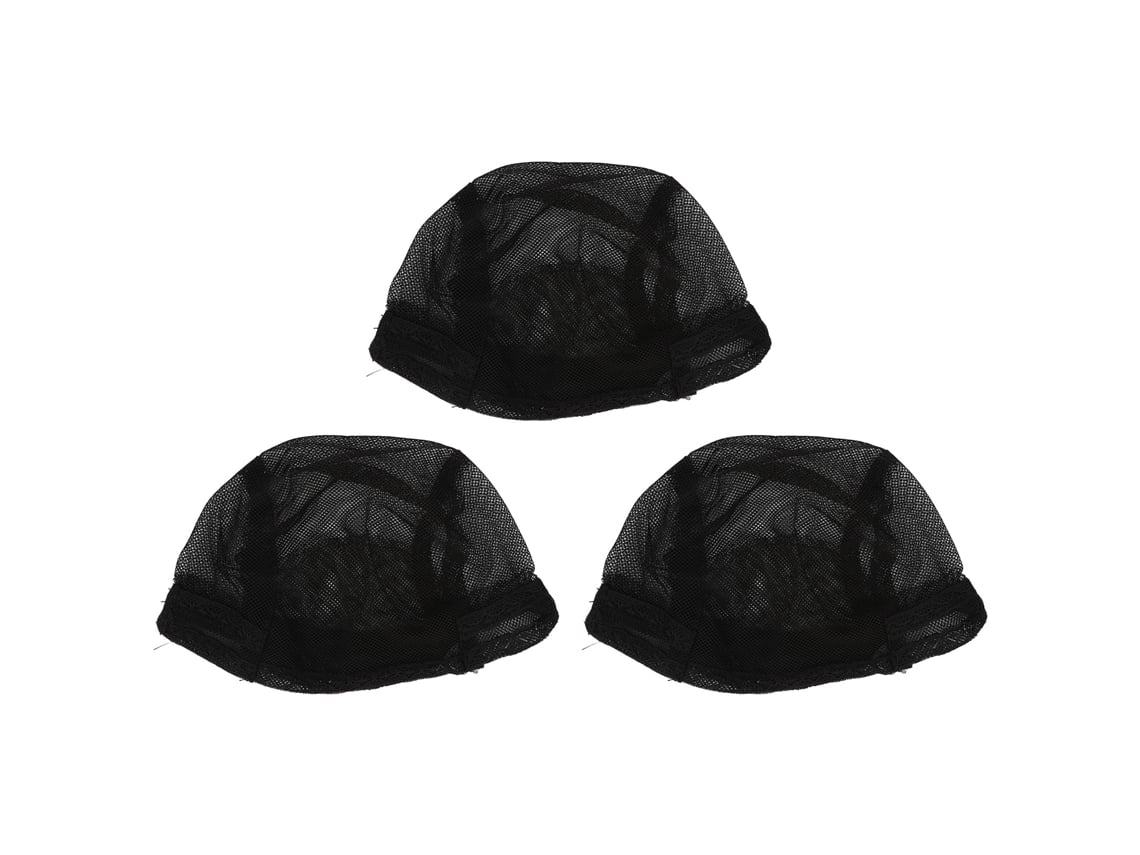 2026-3 Gorros De Peluca De Malla Elástica Y Transpirable Para Mujeres, Ajustable, Ideal Para Cosplay Y Estilos Variados