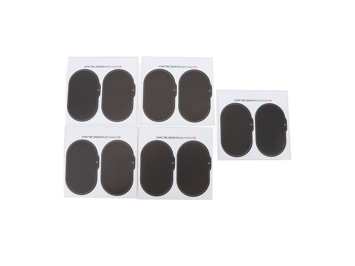 Vlrla-10pcs Tapa De Valvula De Neumatico De Bicicleta Pegatina Sellada Mate Para Bicicleta De Carretera Y Montaña