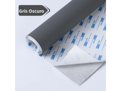 Cinta Autoadhesiva Para Reparación De Cuero (gris), 40 X 200 Cm. Cinta De Vinilo Grande Para Reparación.