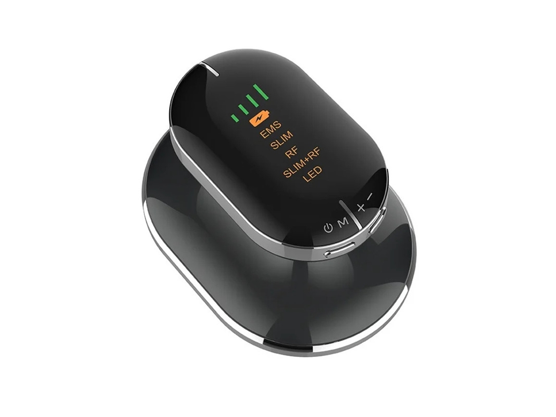 Dispositivo antiflacidez EMS y masajeador LED de radiofrecuencia para el cuidado de la piel facial y corporal Blcak Bestvite