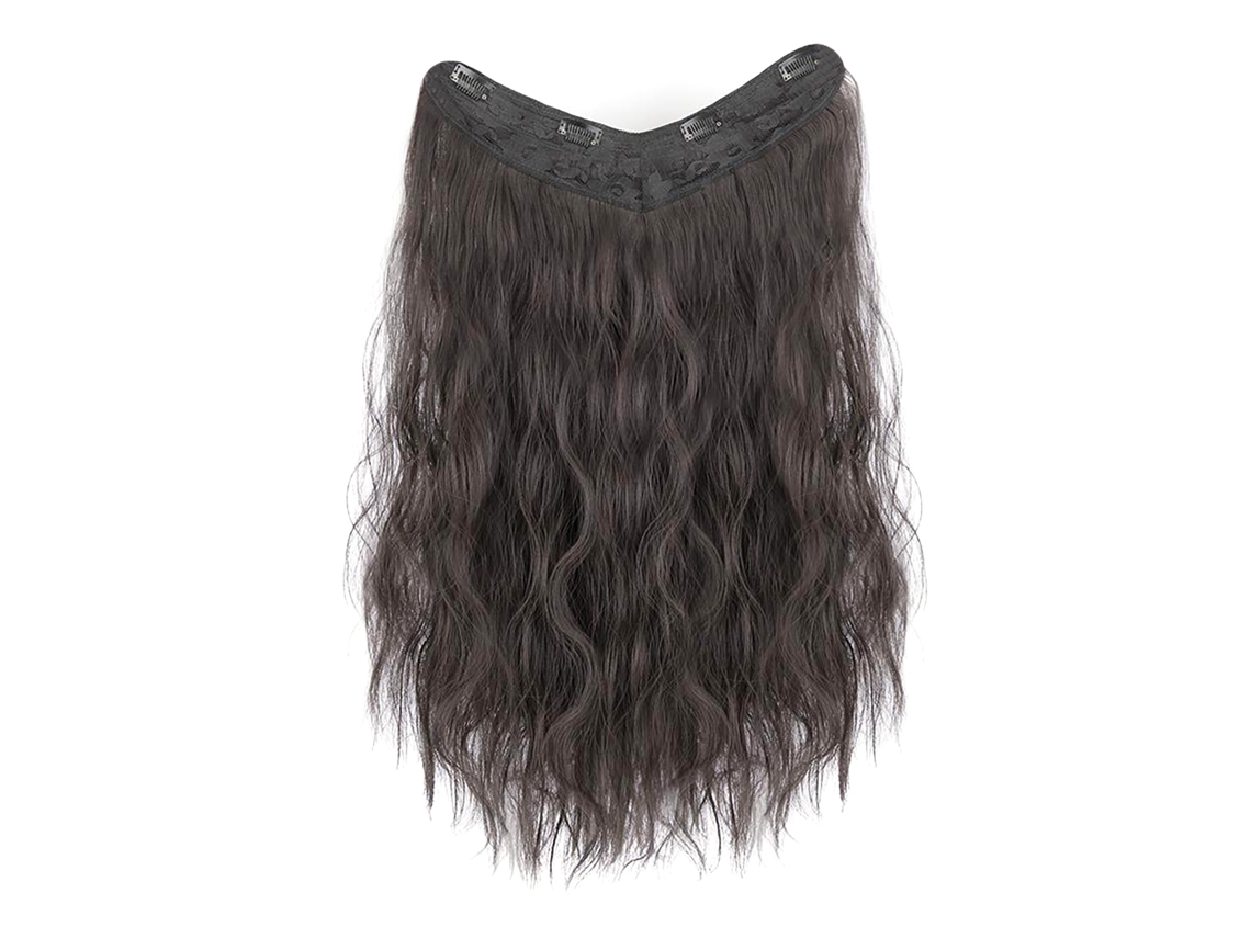 Extensión De Pelo Humano Con Clips Para Peinado, Textura Realista, Fácil De Usar Y Fijación Segura