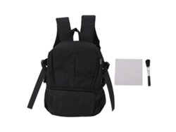 Mochila Para Câmera Impermeável Eva Com Duas Almofadas Para Câmeras Digitais Slr Mirrorless E Fotografia De Viagem Preta