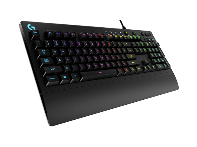 Teclado Gaming LOGITECH G213 (Membrana - Español - Negro)