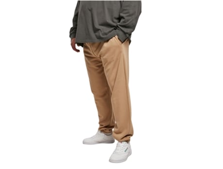 Pantalones Deportivos de Hombre para Fitness URBAN CLASSICS Chándal Basic Beige (XS)