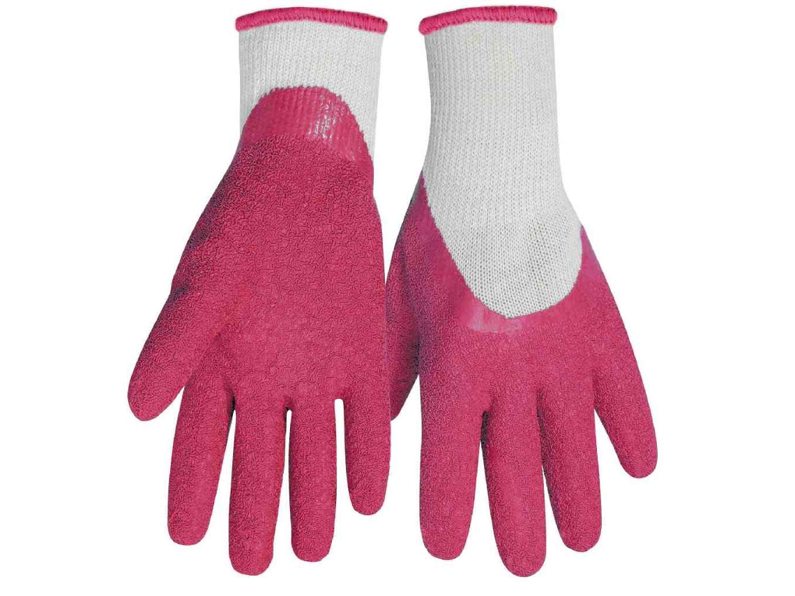 Guantes de Jardineria ROSTAING Fuschia (Talla: 8)