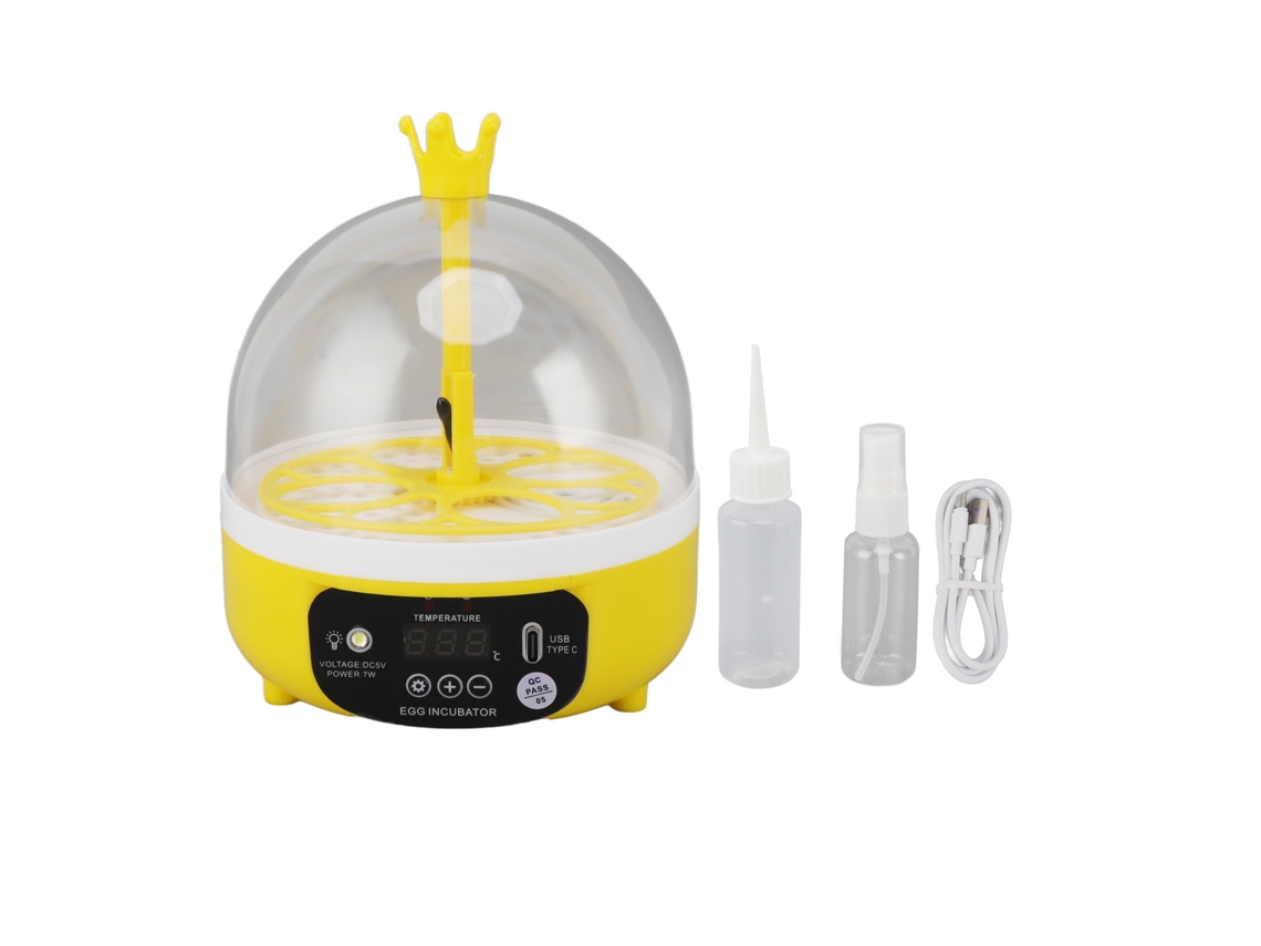 Mini Incubadora Automática De Huevos Con Control De Temperatura Y Humedad Para Gallinas, Patos Y Palomas.
