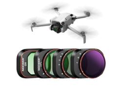 Juego de 4 filtros Nd/CPL/UV y filtro Nd variable de Neewer compatibles con DJI Mini 4 Pro