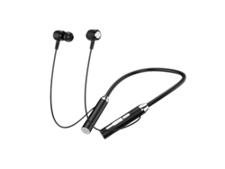 Fones de Ouvido MDUG Sem Fio Bluetooth 5.3 com visor LED e ponteiras transparentes TWS (preto)