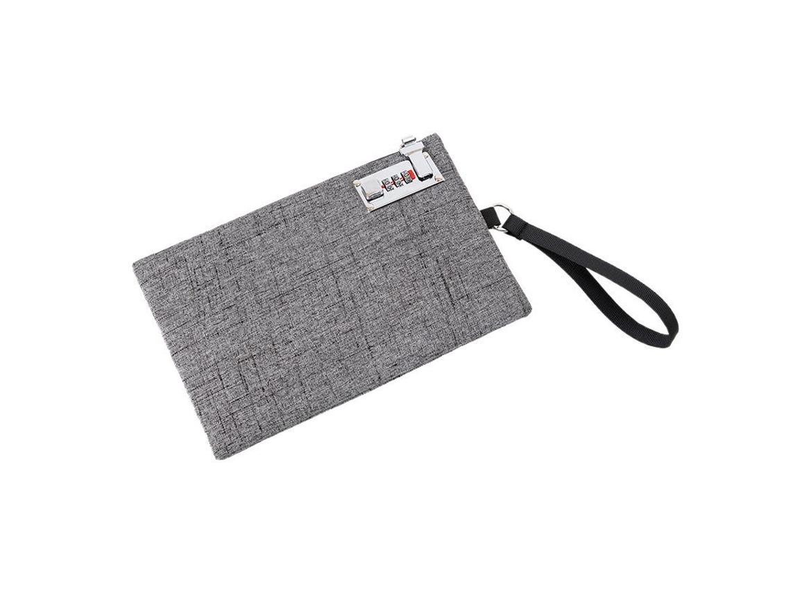 Organizador de documentos de viaje con bloqueo RFID Secure Gray Inf